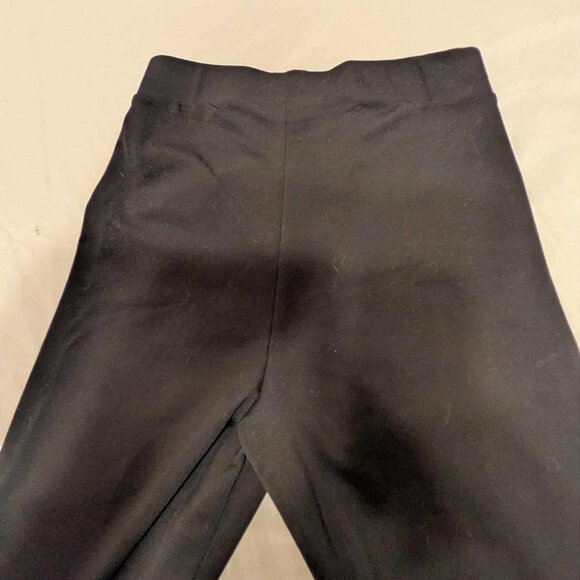 Adidas Leggings Womens XS Very Good Condition Logos on Black Legs Pullon Pants - Picture 9 of 11